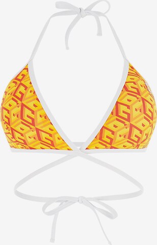 GUESS Bikini in Yellow: front