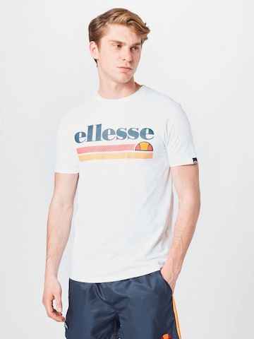 Maglietta 'Triscia' di ELLESSE in bianco: frontale