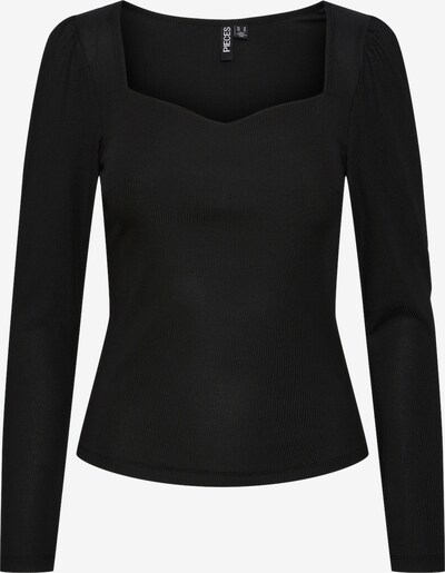 PIECES Shirt 'MANIELLA' in schwarz, Produktansicht