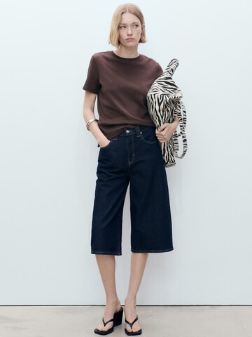 T-shirt 'RITA' MANGO en marron