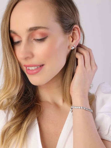 Lucardi Oorbellen in Zilver: voorkant