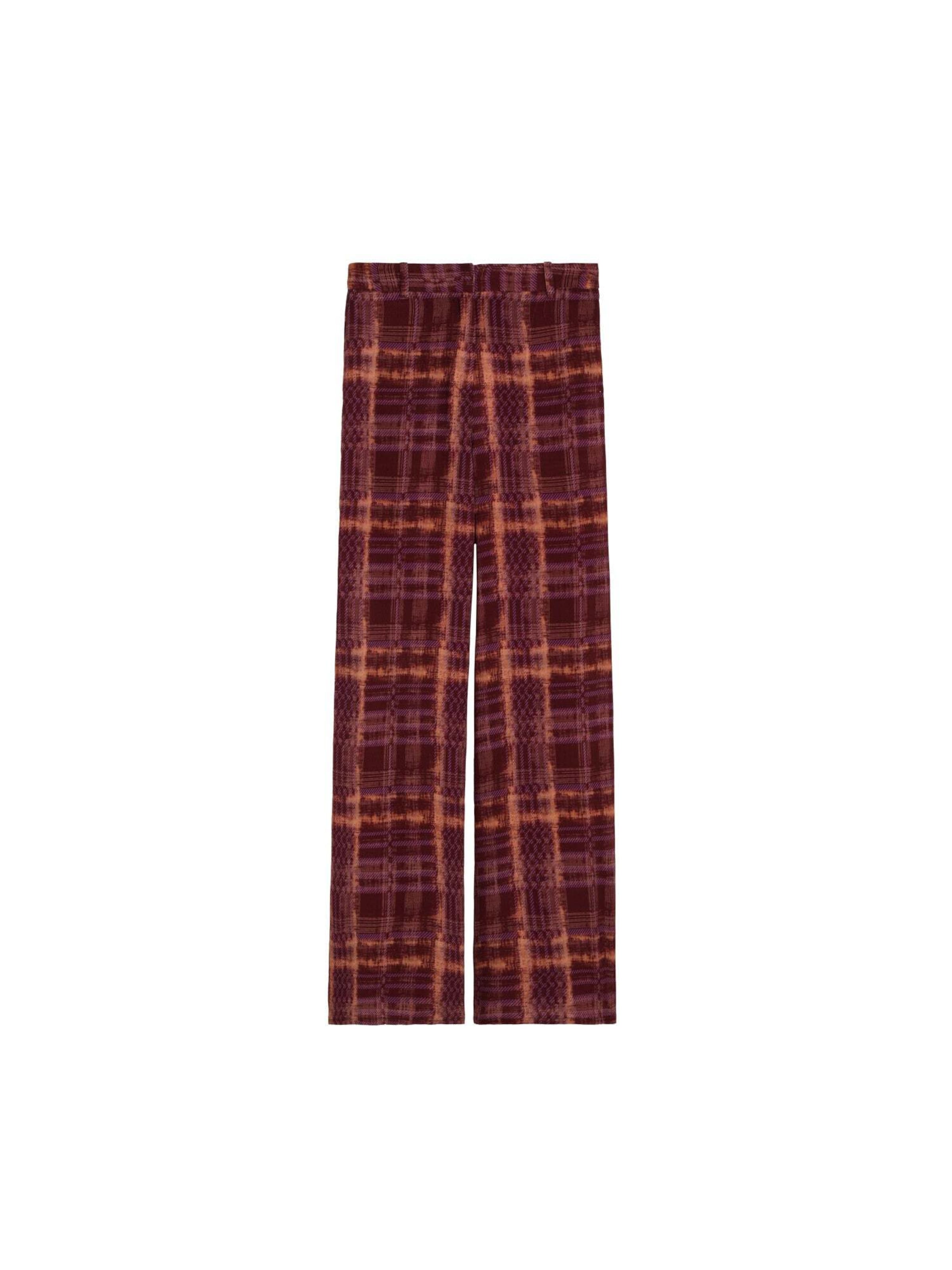 Scalpers Regular Pants ' ' in Red: front