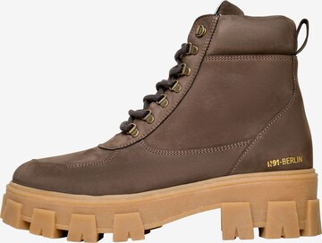 N91 Boots 'Style Choice HI' in Bruin