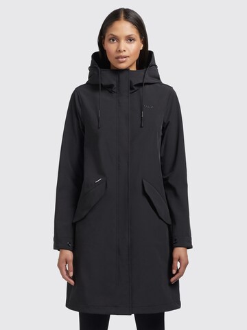 khujo Parka in Schwarz: predná strana