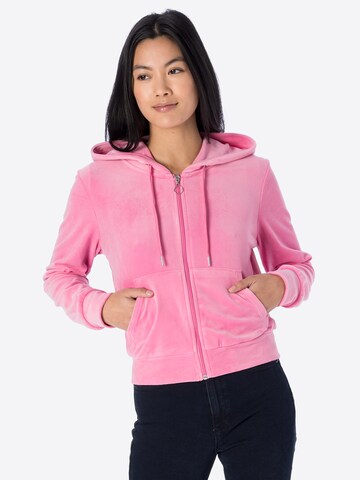 Gina Tricot Sweatvest 'Melinda' in Roze: voorkant