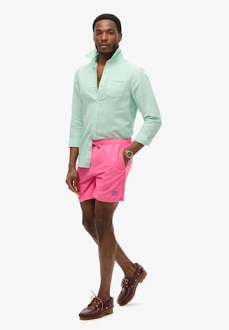 Superdry Zwemshorts 'Essential' in Roze