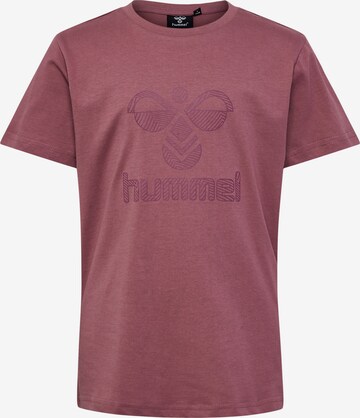 T-Shirt Hummel en violet : devant