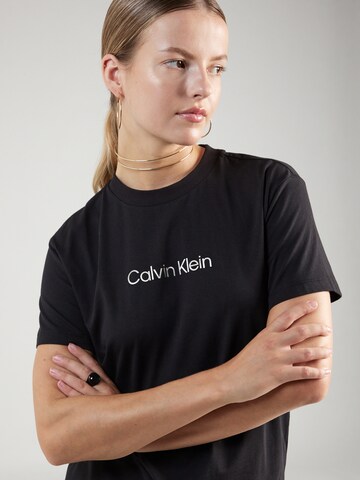 Calvin Klein Shirt 'HERO' in Zwart
