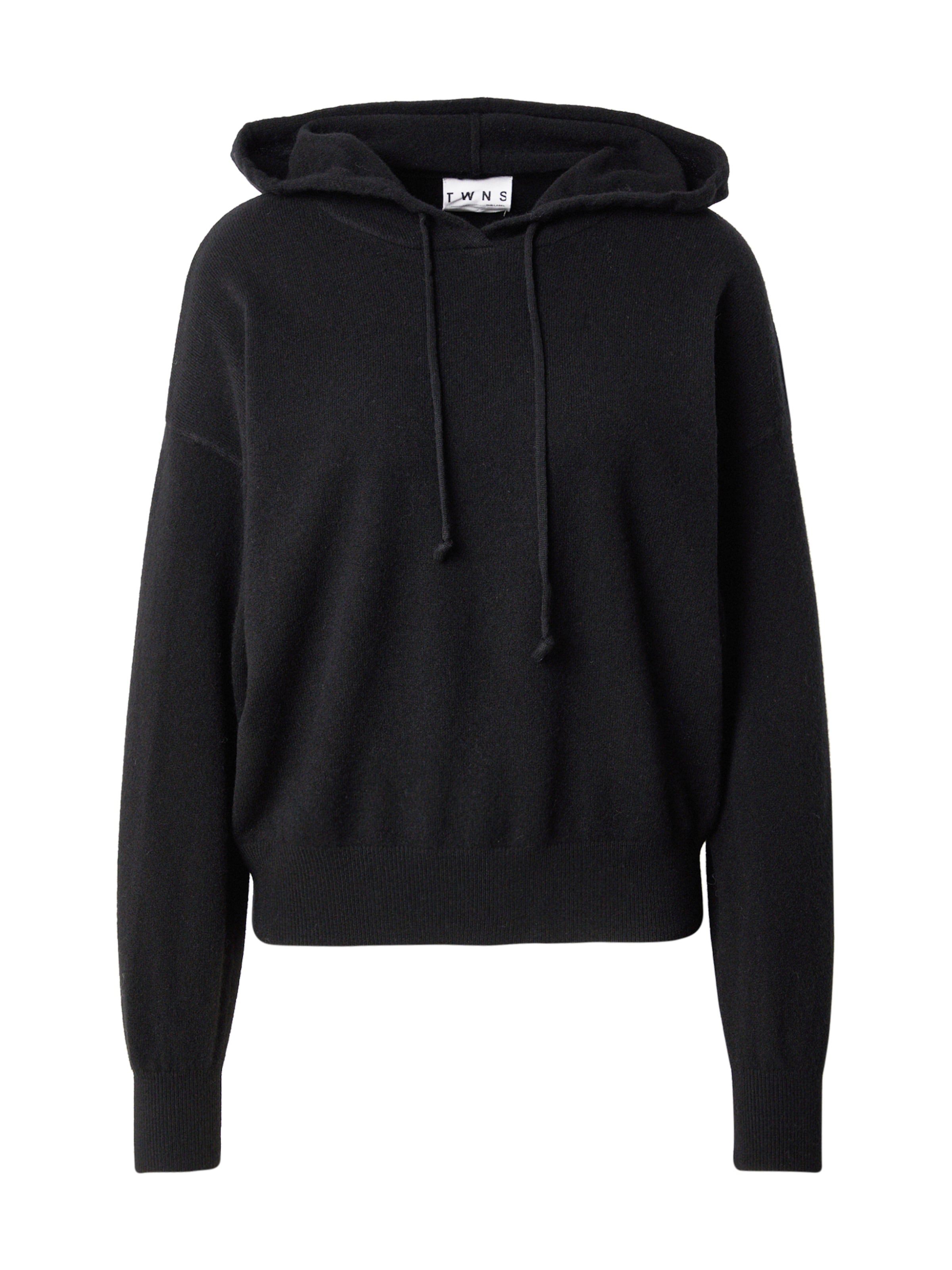 Pull-over 'Pueblo-W' TWNS THE LABEL en noir : devant