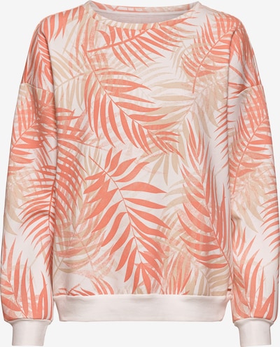 LASCANA Sweater majica u bež / koraljna / bijela, Pregled proizvoda