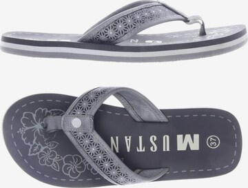 MUSTANG Sandals & High-Heeled Sandals in 37 in Grey: front