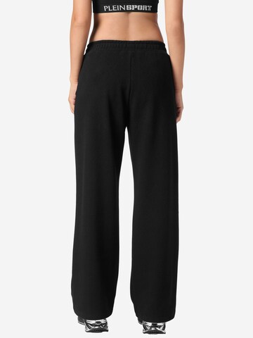 Plein Sport - Pierna ancha Pantalón en negro