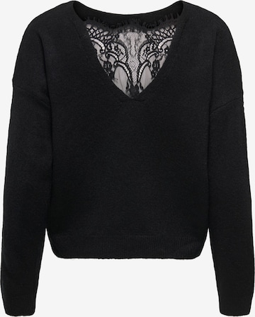 Pull-over 'ONLADELE' ONLY en noir : devant