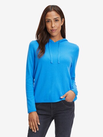 Cartoon Sweater in Blue: front
