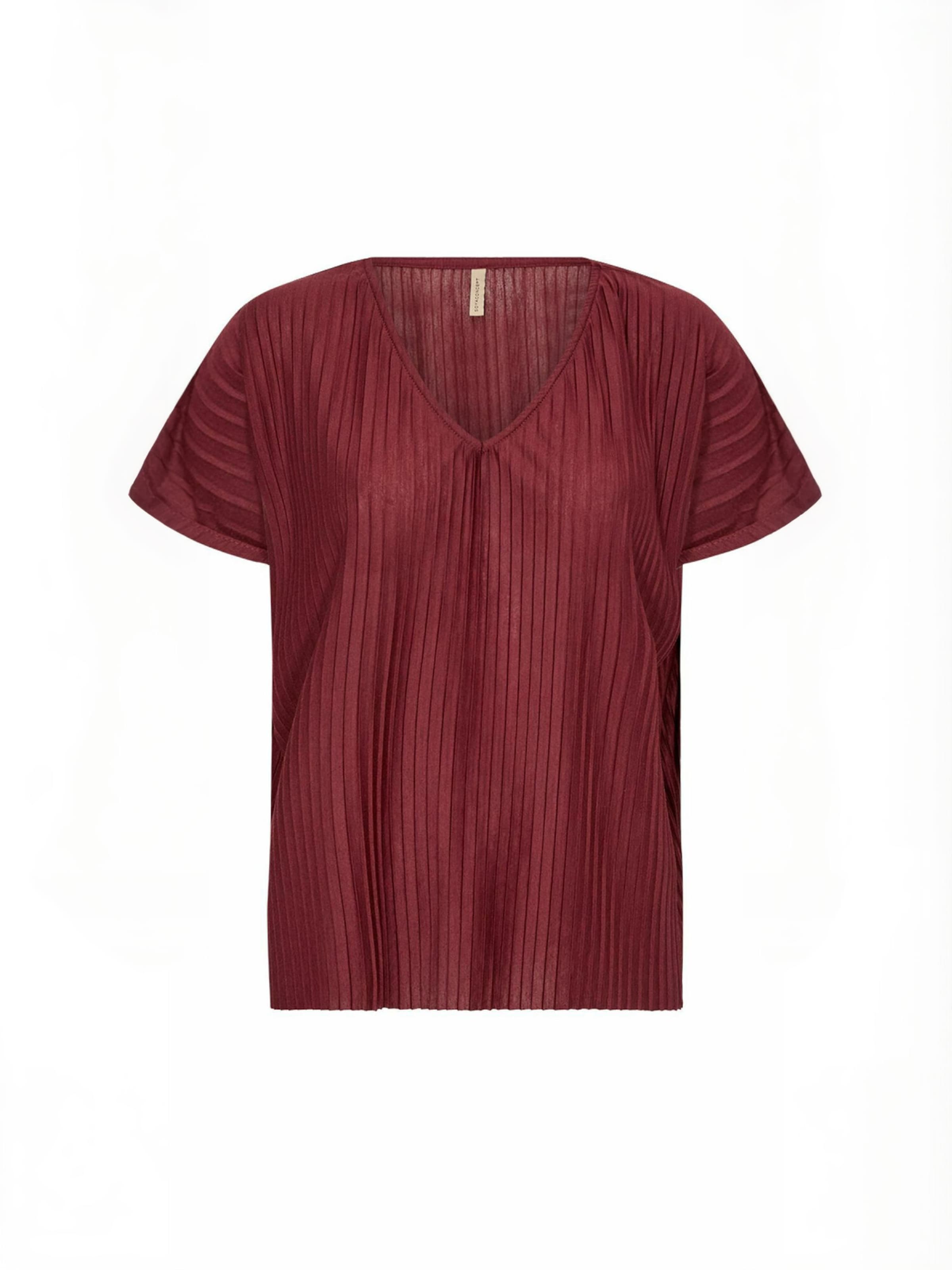 Soyaconcept - Top ' SC-KIRIT ' en rojo: frente