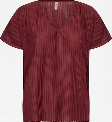 Soyaconcept - Top ' SC-KIRIT ' en rojo: frente