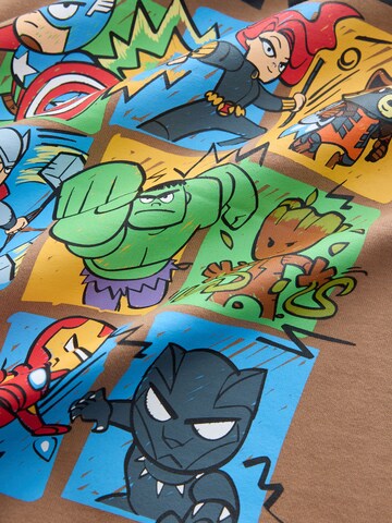 T-Shirt 'Marvel' Next en marron