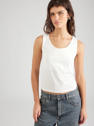 modström Top 'Hima' in White: front