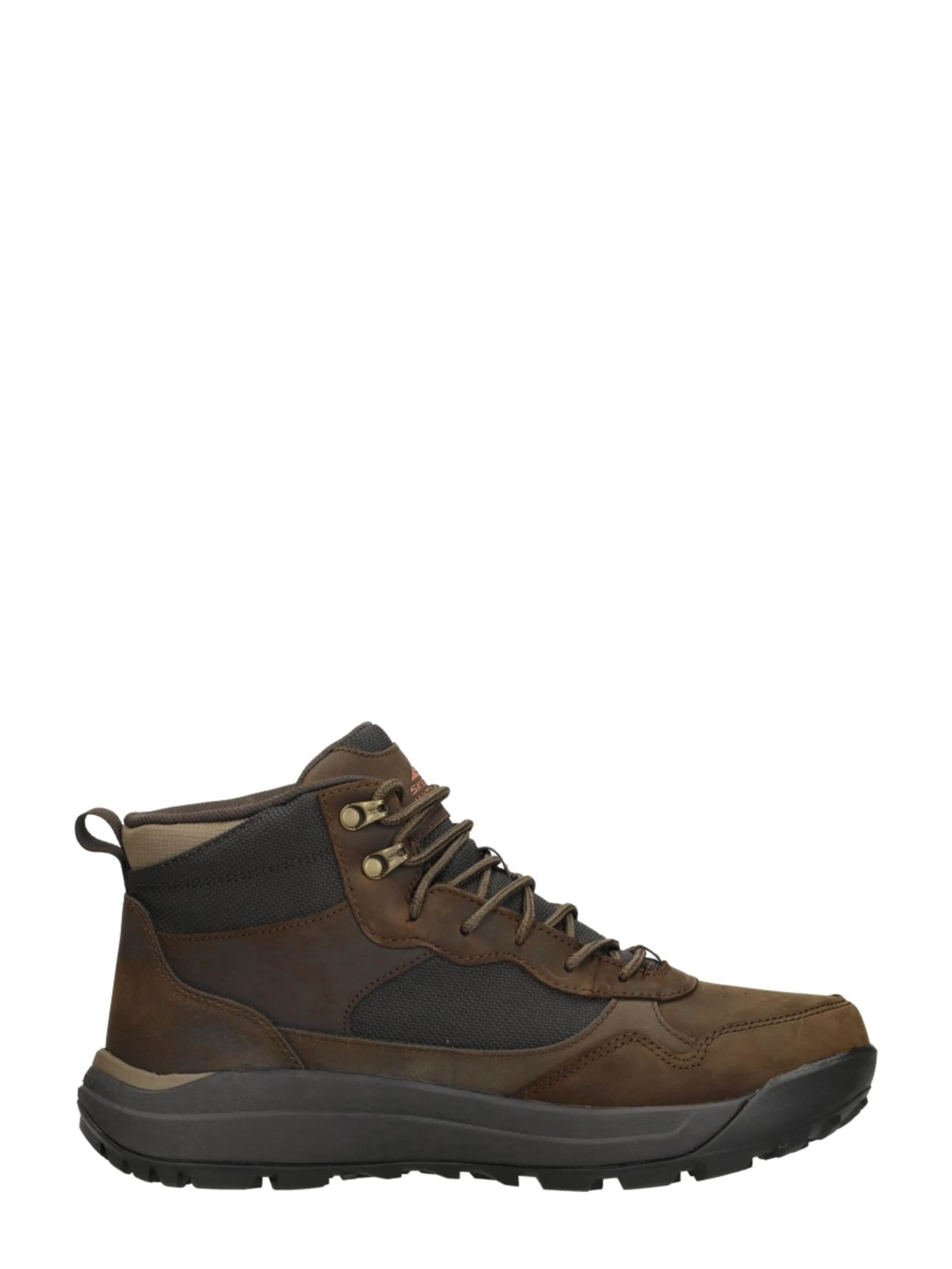 SKECHERS Lace-up boot 'Cambert' in Brown