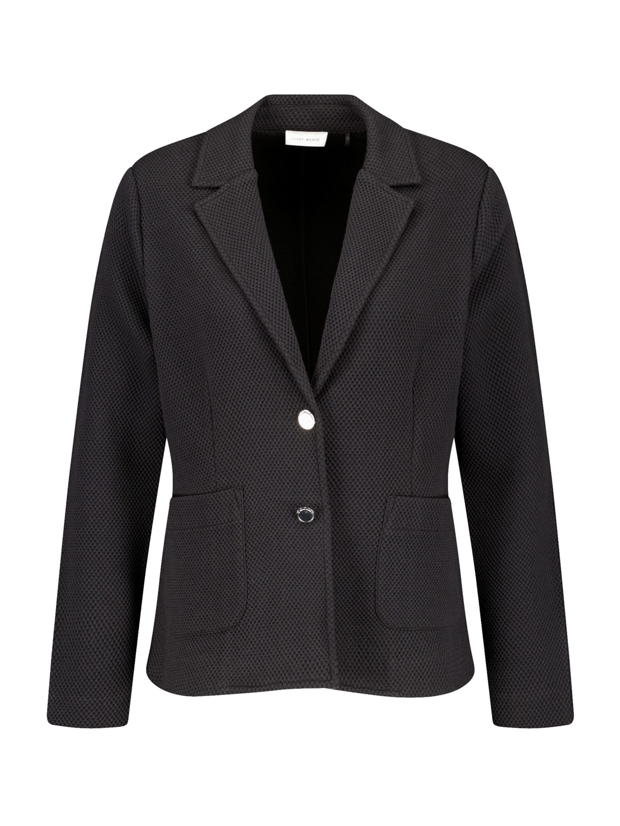 GERRY WEBER Blejzer - Čierna: predná strana