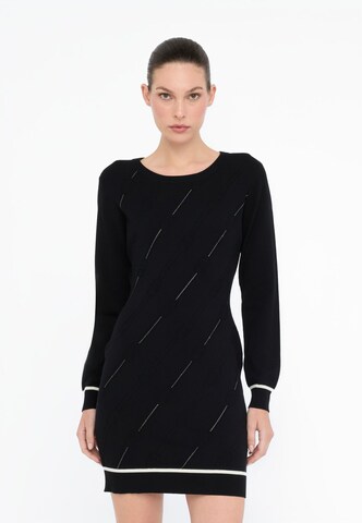 Liu Jo Kleid in Schwarz: Vorderseite