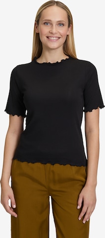 Cartoon T-Shirt in Schwarz: Vorderseite