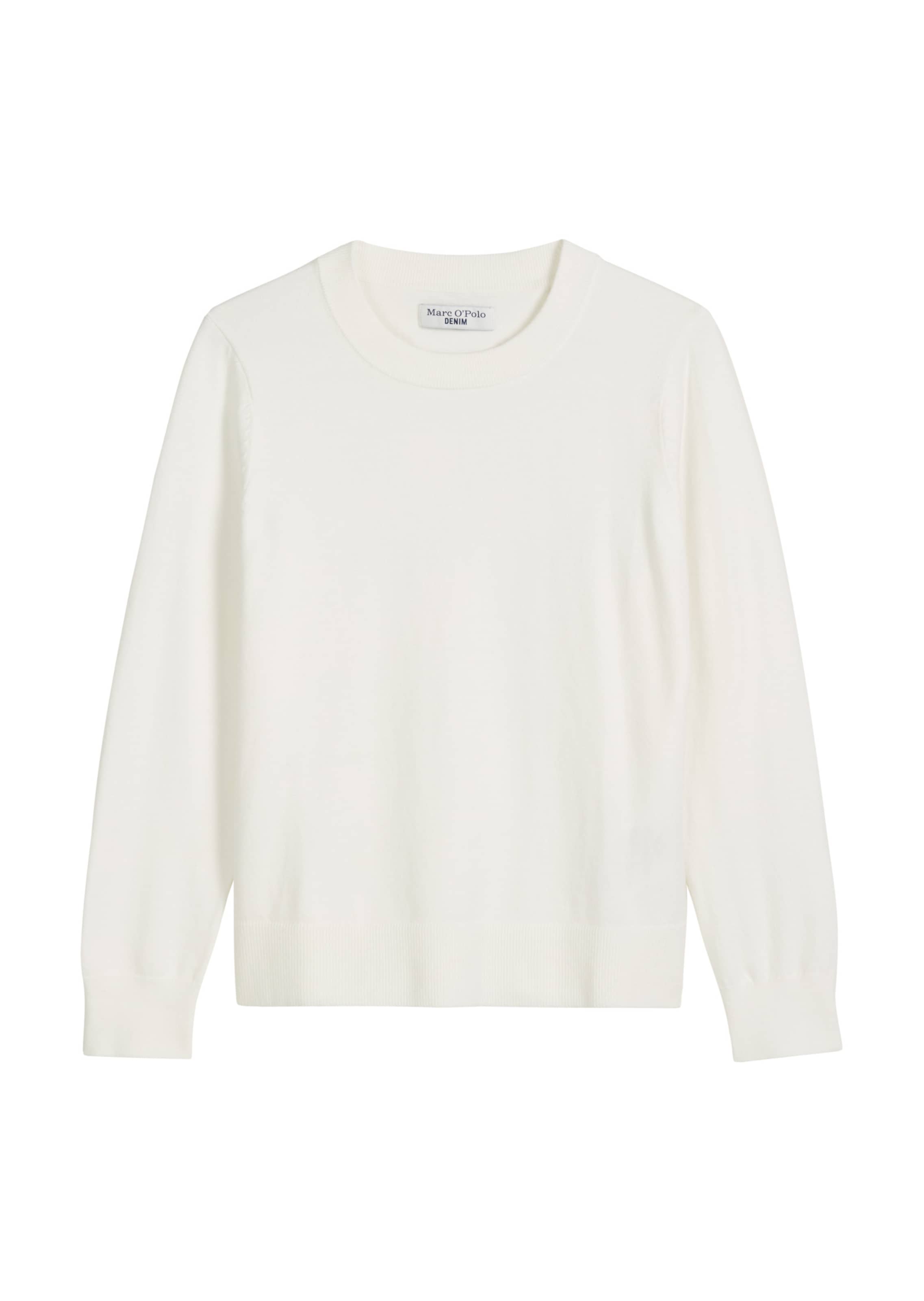 Marc O'Polo DENIM Pullover in Weiß: Vorderseite