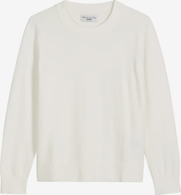 Marc O'Polo DENIM Pullover in Weiß: Vorderseite