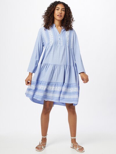 ZABAIONE Shirt Dress 'Eliza' in Light blue / White, View model
