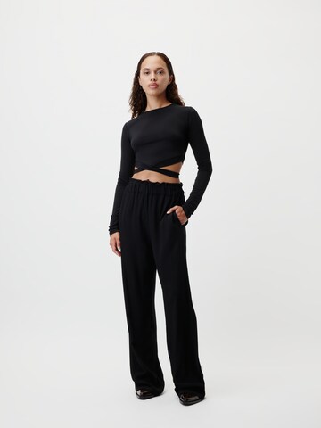 LeGer by Lena Gercke - Loosefit Pantalón 'Roxane' en negro