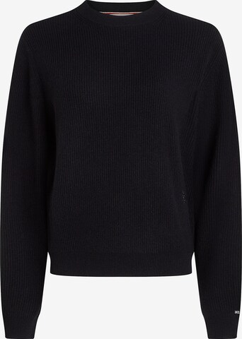 TOMMY HILFIGER Sweater in Black: front