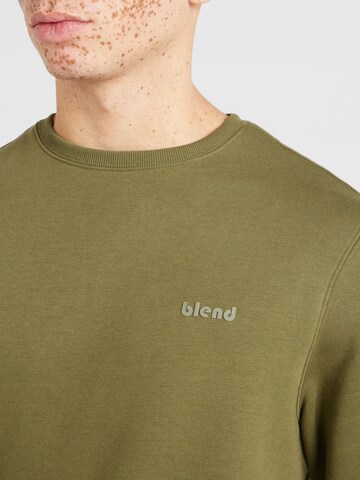 BLEND Sweatshirt 'Downton' i grøn