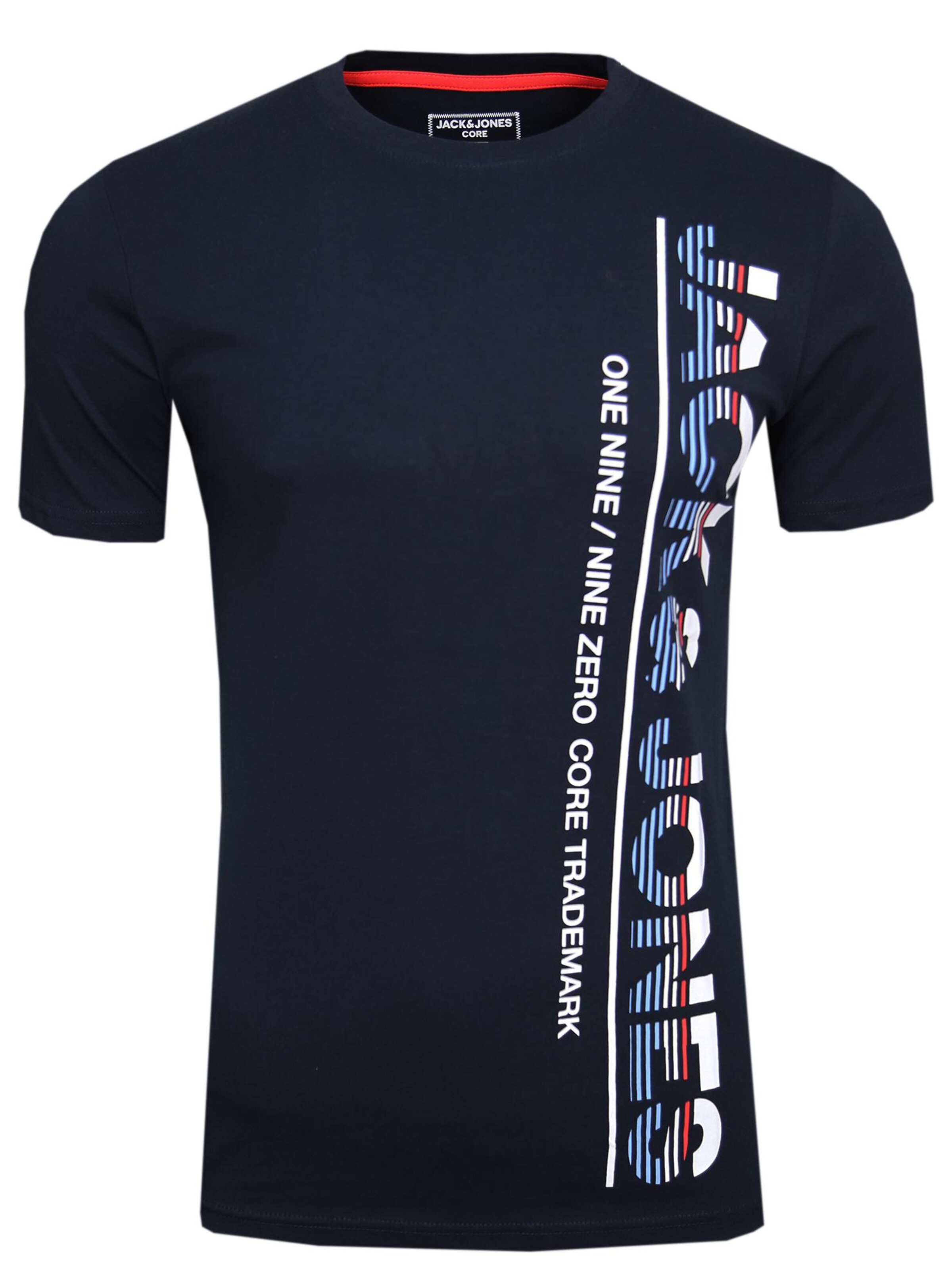 JACK & JONES Shirt 'JACK & JONES Herren JCOSTRUCTURE Tee SS Crew Neck T-Shirt, 3er SET 2' in Mixed colors