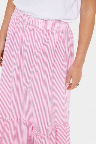 SAINT TROPEZ Nederdel 'Elmiko' i pink
