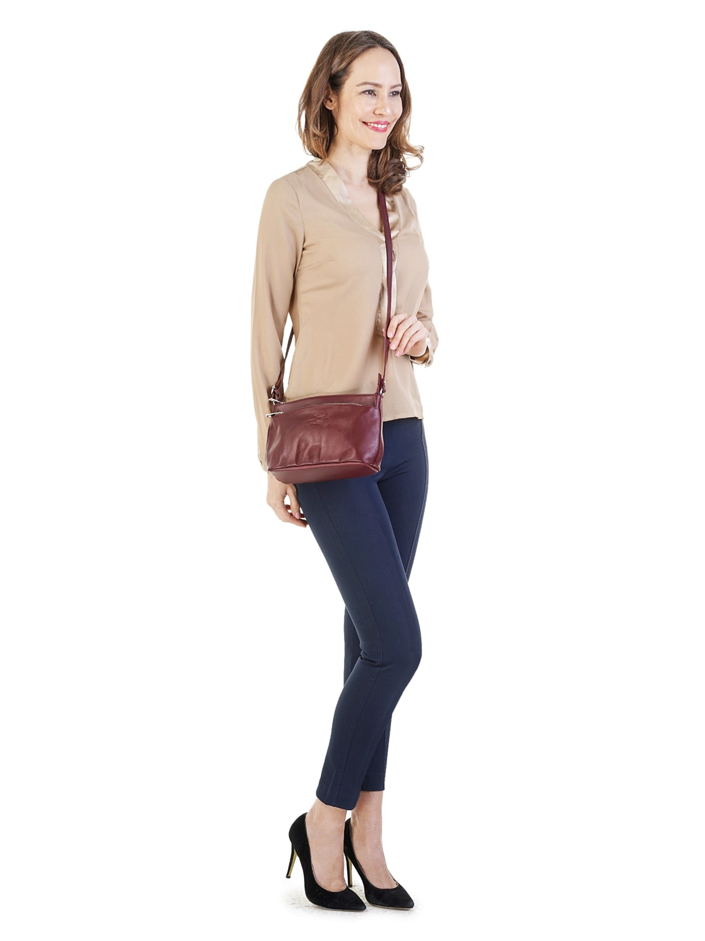Sac à bandoulière Samantha Look en rouge : devant