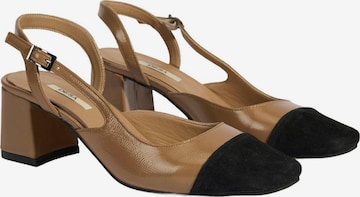Desa Slingpumps 'Blockabsätze' in Gemengde kleuren: voorkant