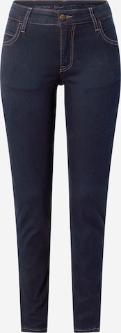 MUSTANG Slimfit Jeans 'Rebecca' in Blauw: voorkant