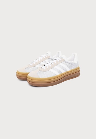 ADIDAS ORIGINALS Platform trainers 'GAZELLE BOLD' in Silver
