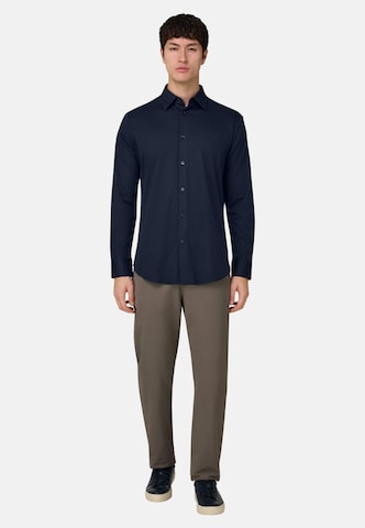 Coupe regular Chemise Boggi Milano en bleu
