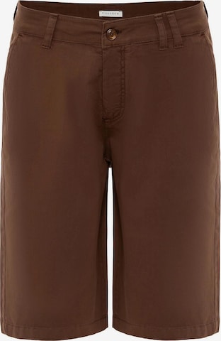 Cortera Regular Housut värissä ruskea: etupuoli