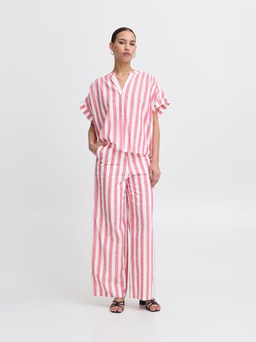 Wide Leg Pantalon 'ICHLolia' ICHI en rose