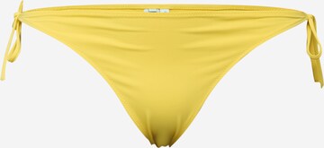 Calvin Klein Swimwear Plus Bikini bottom in Yellow: front