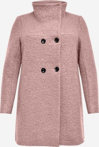 ONLY Carmakoma Between-Seasons Coat 'Sophia' in Pink: front