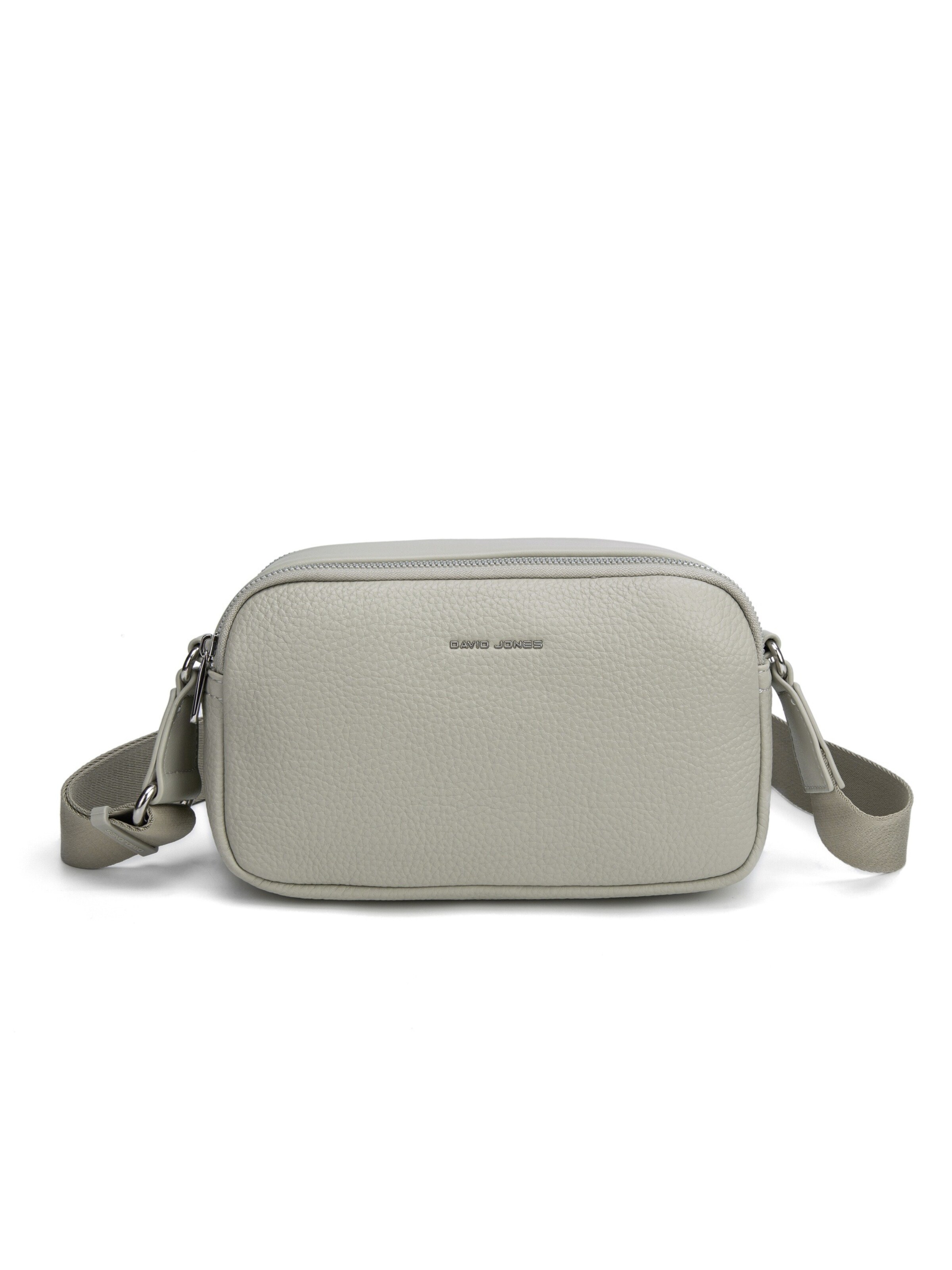 Borsa a tracolla 'Borsa a Tracolla David Jones Texture Grana Fine Doppio Scomparto' di David Jones in verde