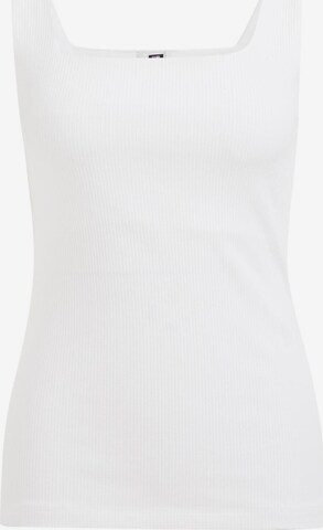 Maillot de corps WE Fashion en blanc : devant