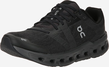 On Running shoe 'Cloudgo' in Black: front