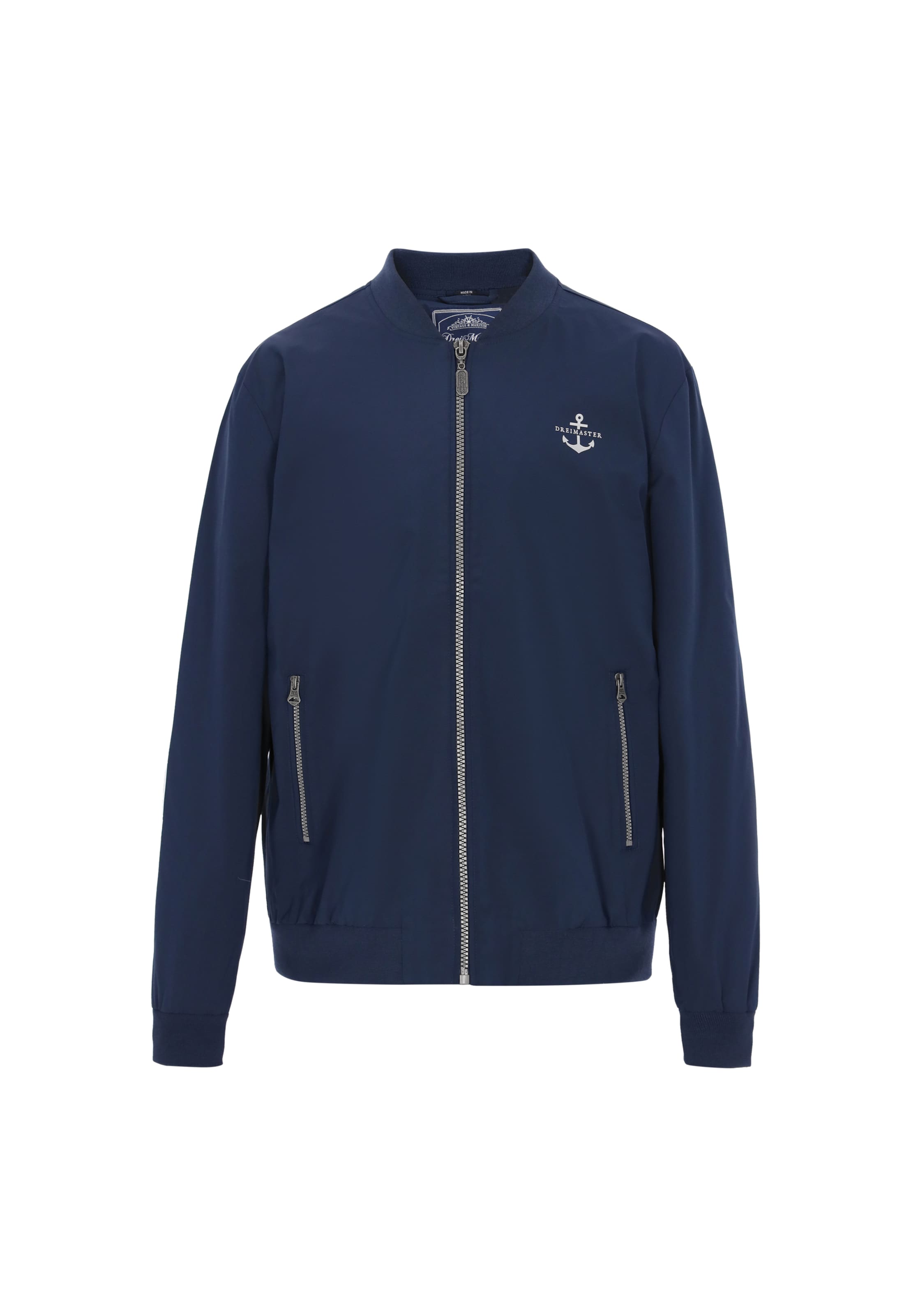 DreiMaster Maritim - Casaco meia-estação em azul: frente