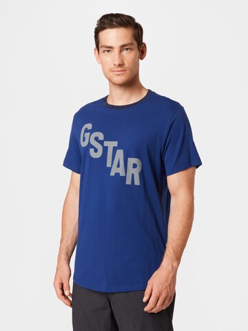 G-Star RAW T-Shirt in Blau: predná strana