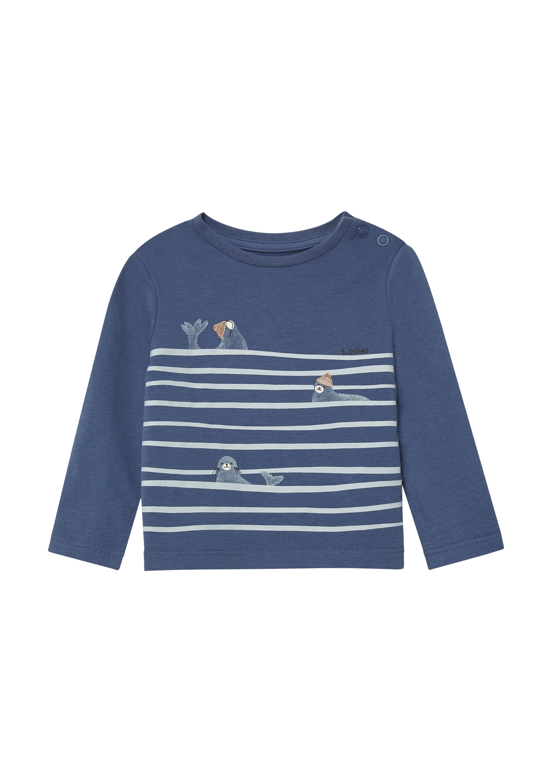 T-Shirt s.Oliver en bleu : devant