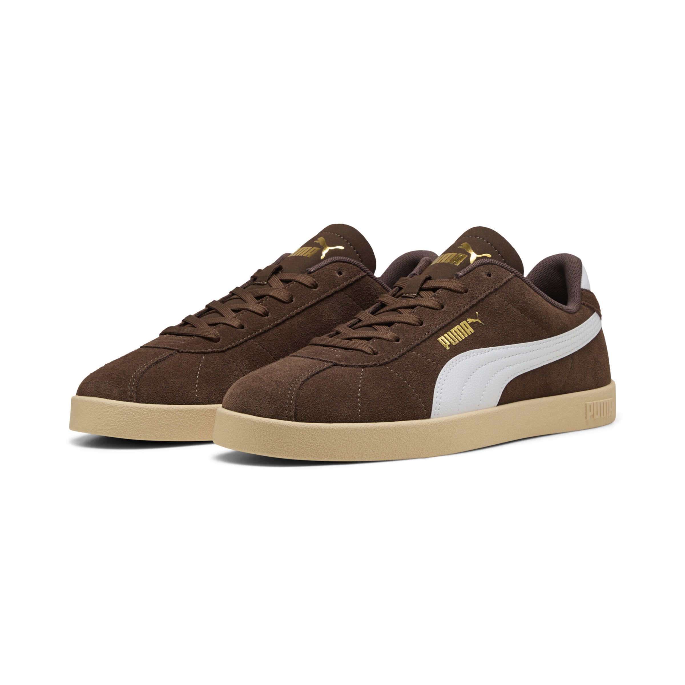 PUMA Sneakers 'Club II' in Brown